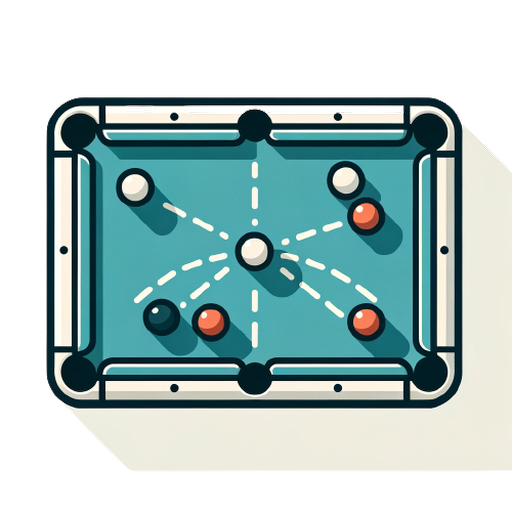 8 Ball Path Finder: Line Tool Logo